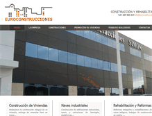 Tablet Screenshot of euroconstrucciones.com